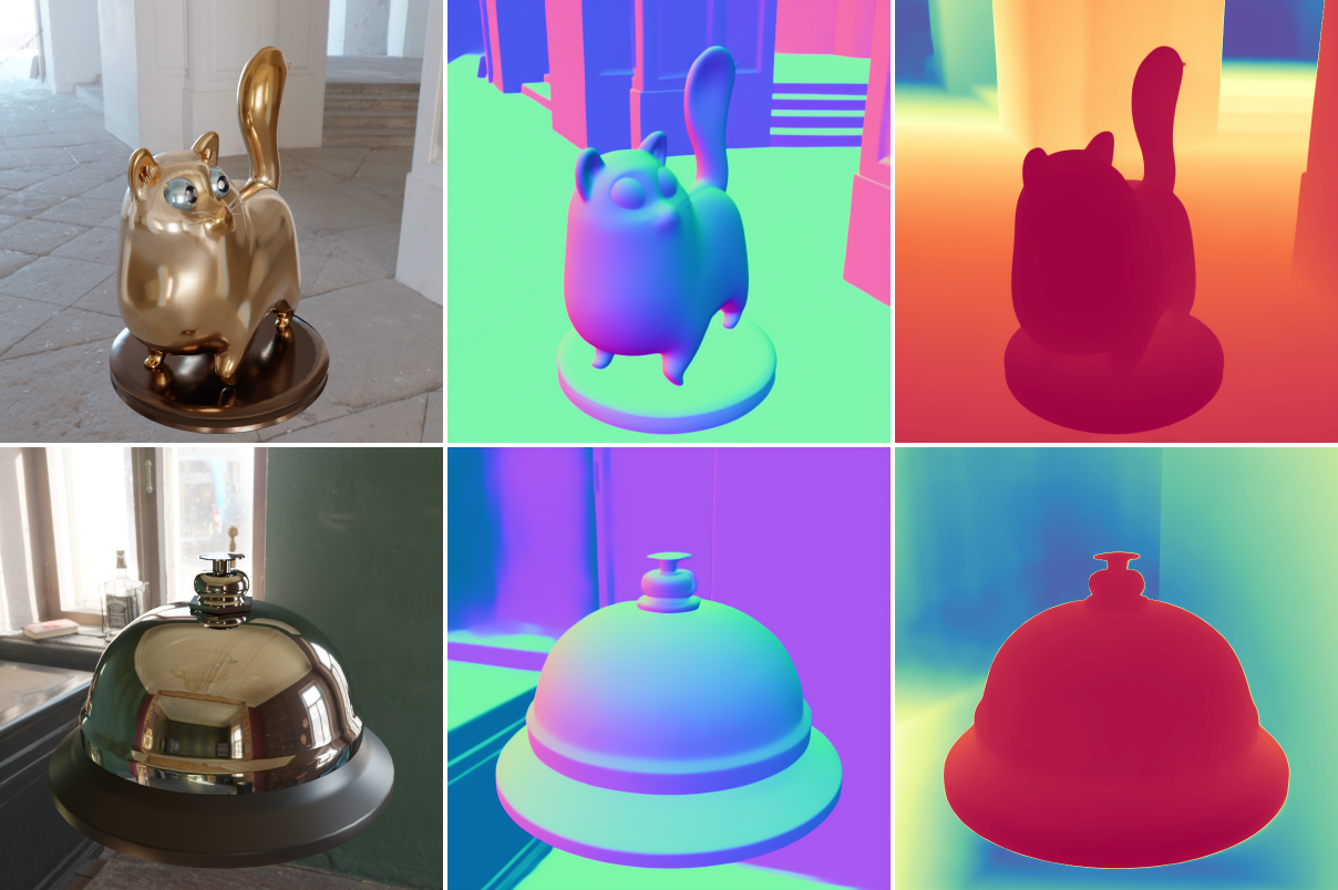 GS-2DGS: Geometrically supervised 2DGS for reflective object reconstruction